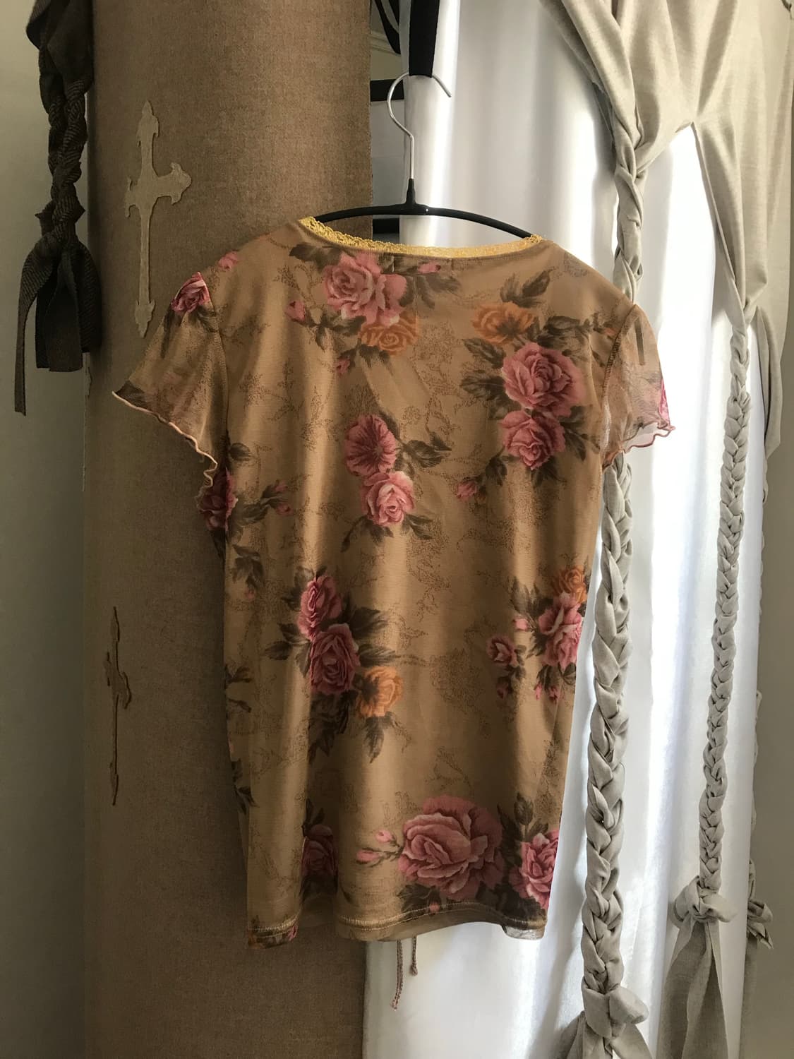 vintage pattern mash top 상품이미지7
