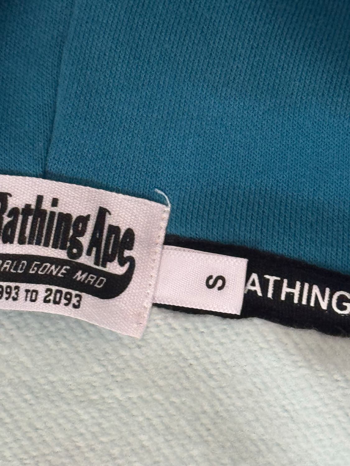 베이프 더블샤크 후드집업 S 상품이미지2