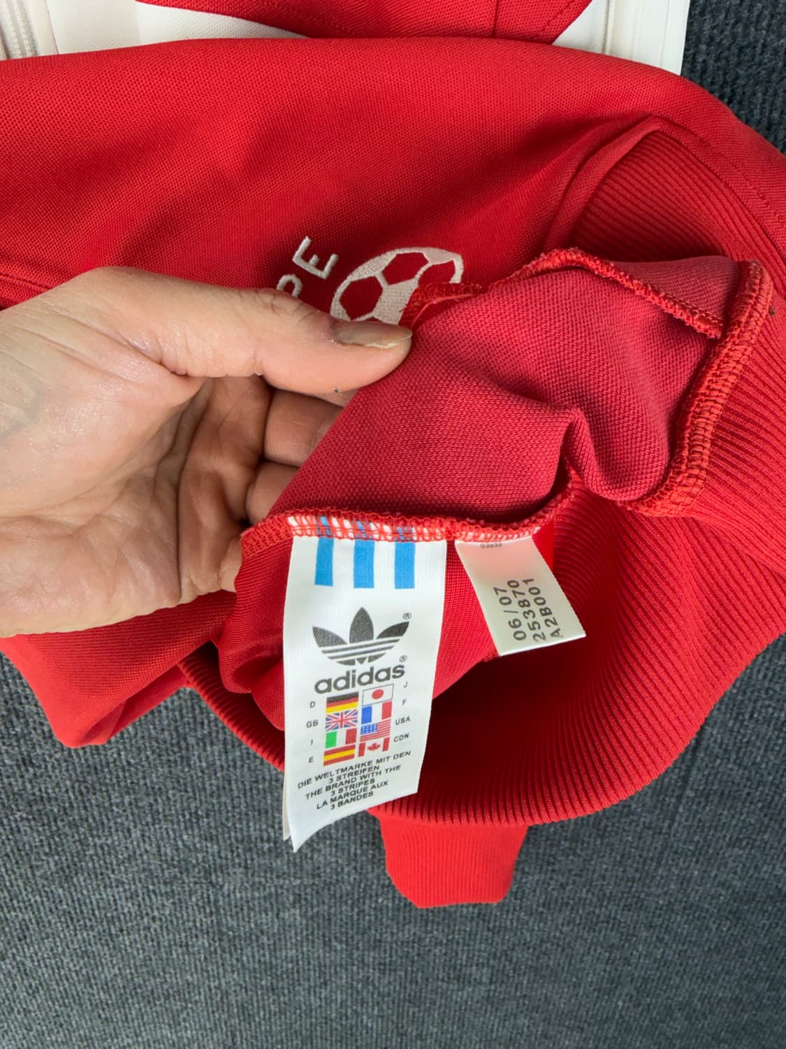 00s 아디다스 페루국대 져지 트랙탑 상품이미지6