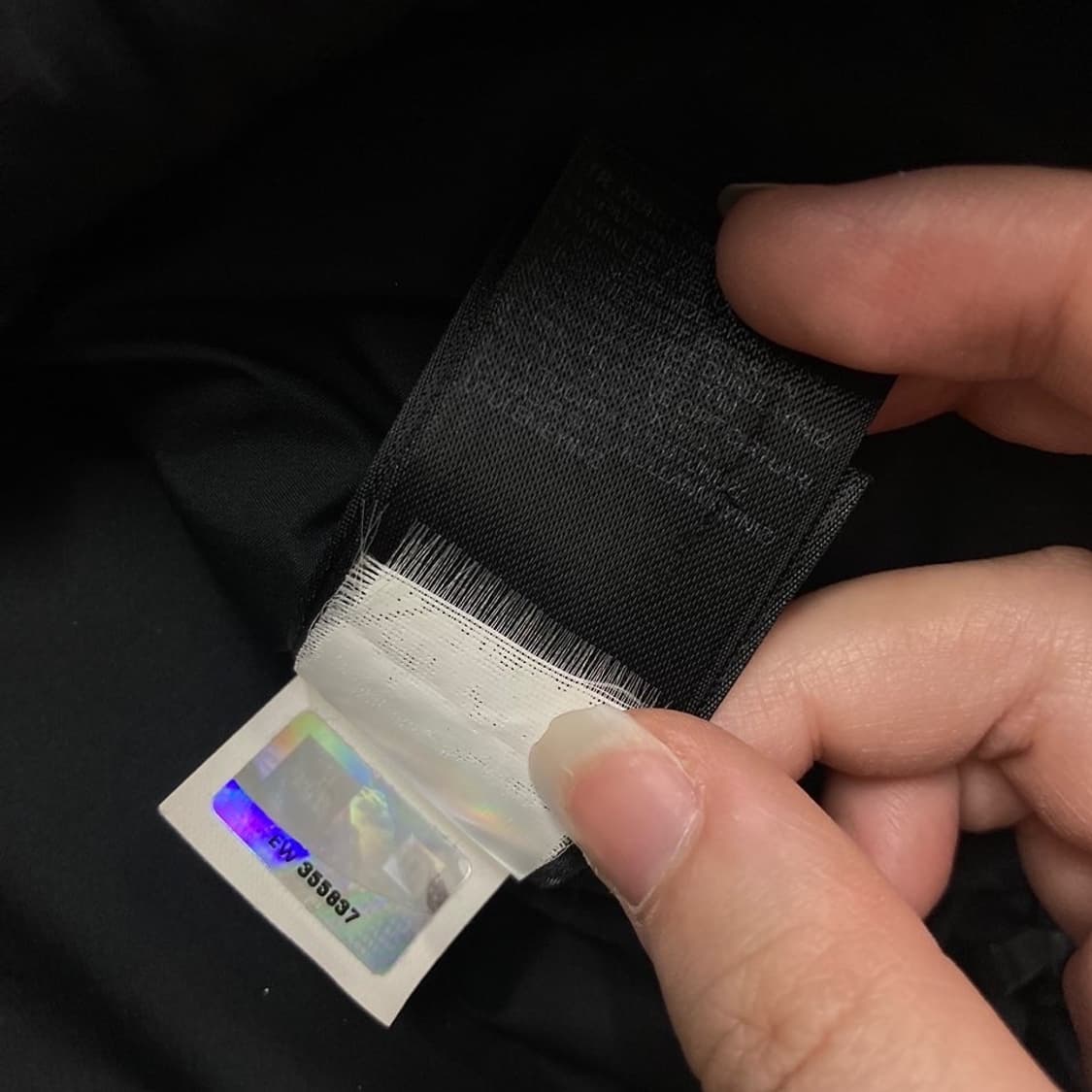 The North Face 700눕시 블랙 구스다운 패 상품이미지9