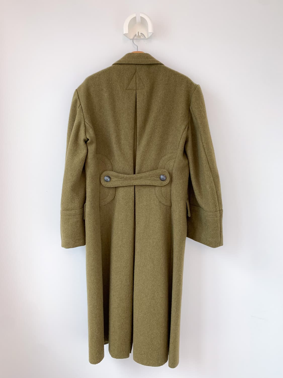 밀리터리 헤비울 트렌치 코트 100 상품이미지6