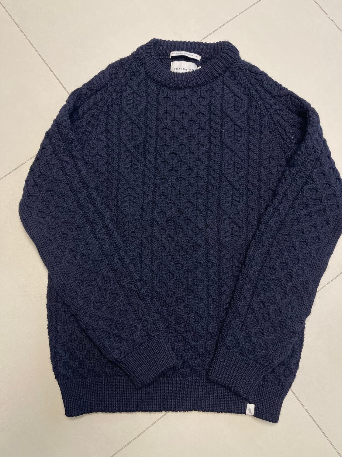페레그린 아란 피셔맨 니트 다크  네이비 2XL 상품이미지2