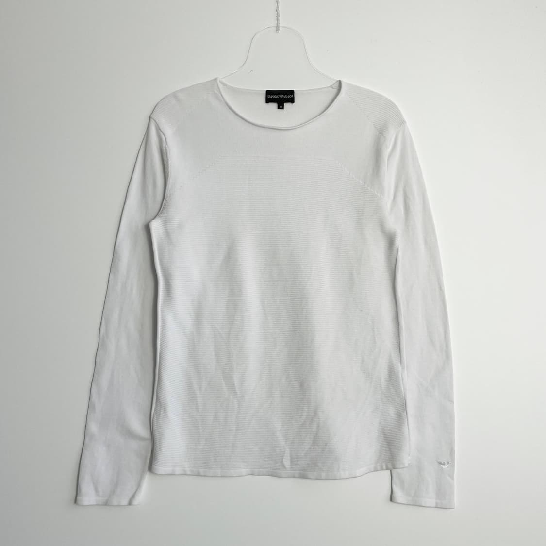 A1 엠포리오아르마니(EmporioArmani) 긴팔골지 니트 스웨터95 상품이미지1