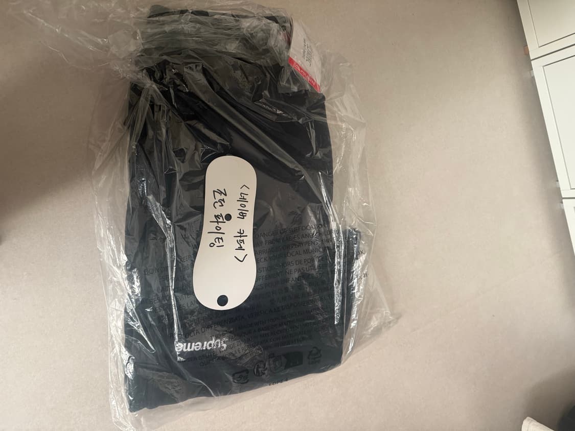 슈프림 폴라텍 팬츠 블랙 - 25FW 상품이미지3