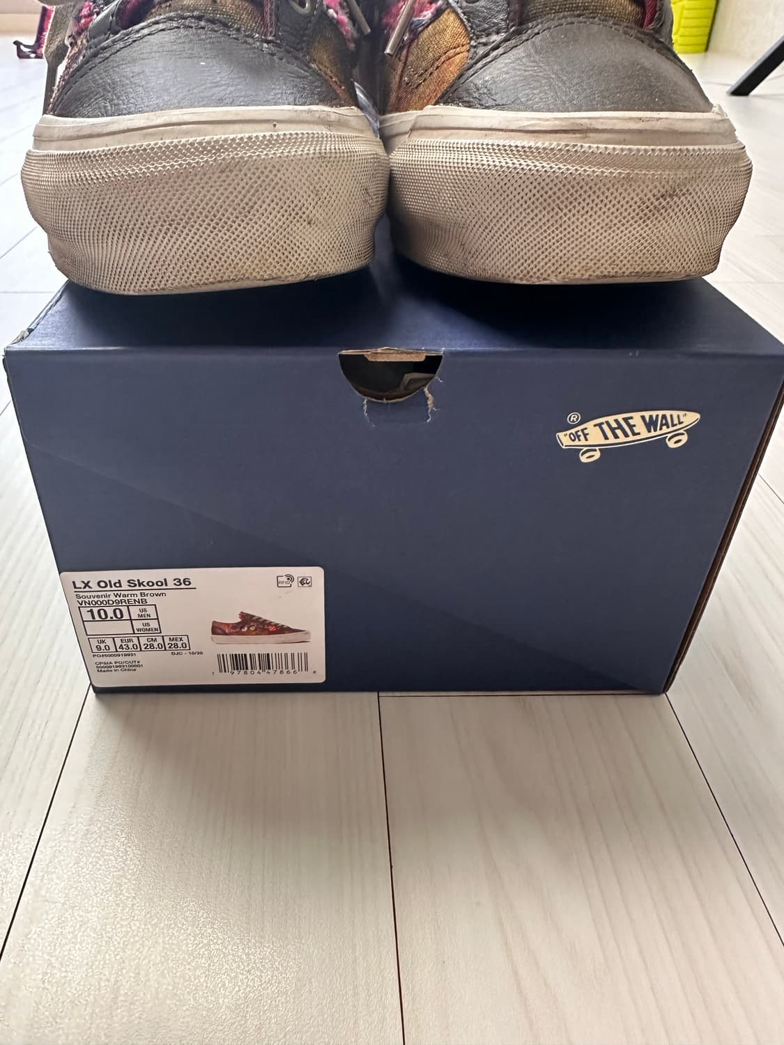 반스 올드스쿨 36 LX 수베니어 웜브라운 280mm 상품이미지3