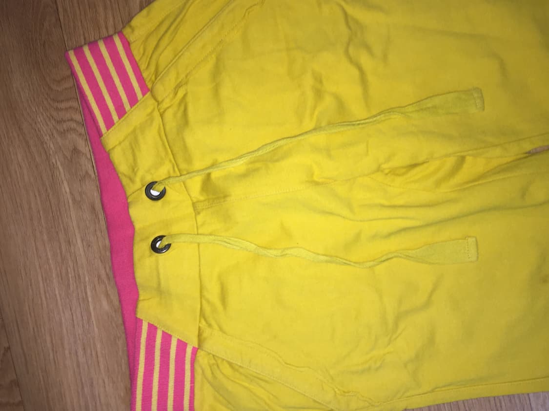 Y2k 레어 디자인 옐로우 셋업 상품이미지9