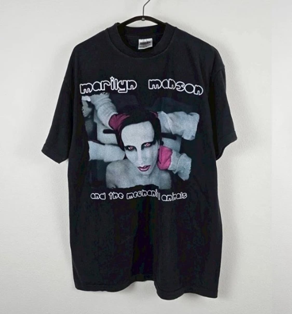 (rep) 빈티지 마릴린 맨슨 밴드 티셔츠 ma 상품이미지1