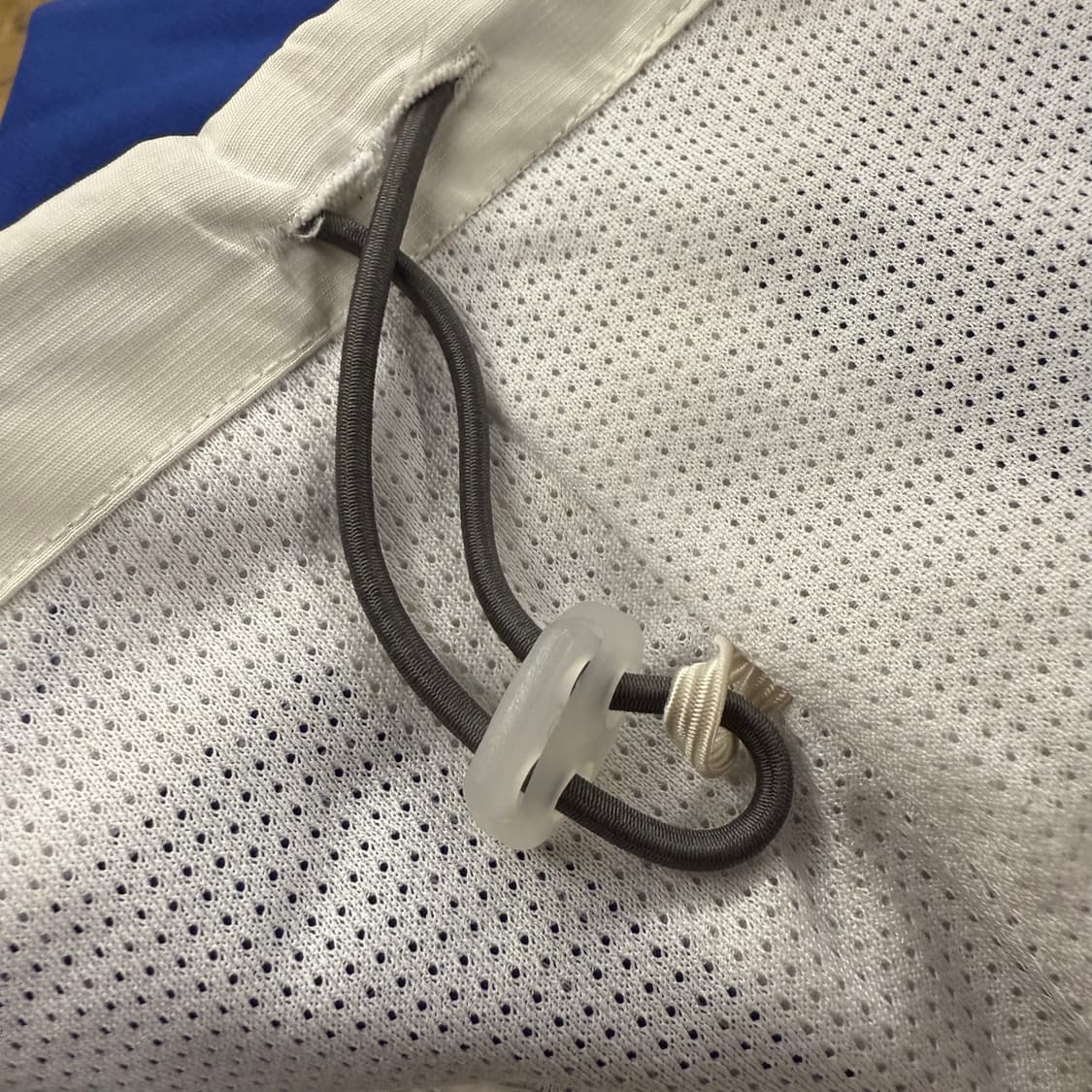 [정품/100] 엄브로 블루 화이트 트랙 바람막이 자켓 b16 상품이미지8