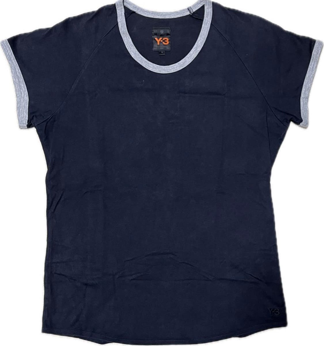 Y-3 자수로고 네이비 반팔 M 상품이미지1