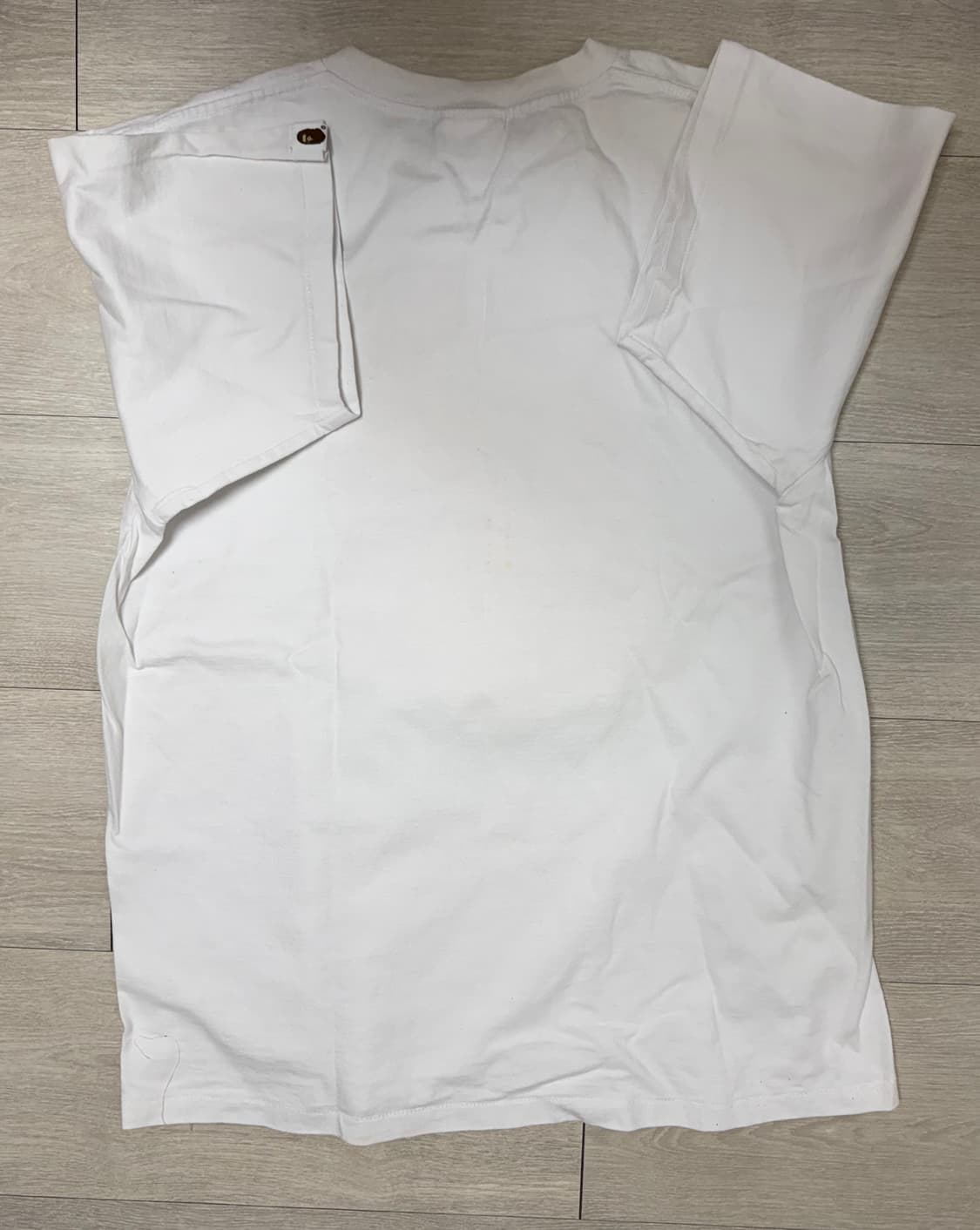 베이프 핑크 카모 반팔 티셔츠 상품이미지2