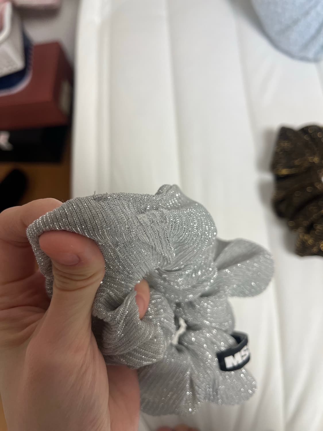 Mschf 스크런치 실버 상품이미지3