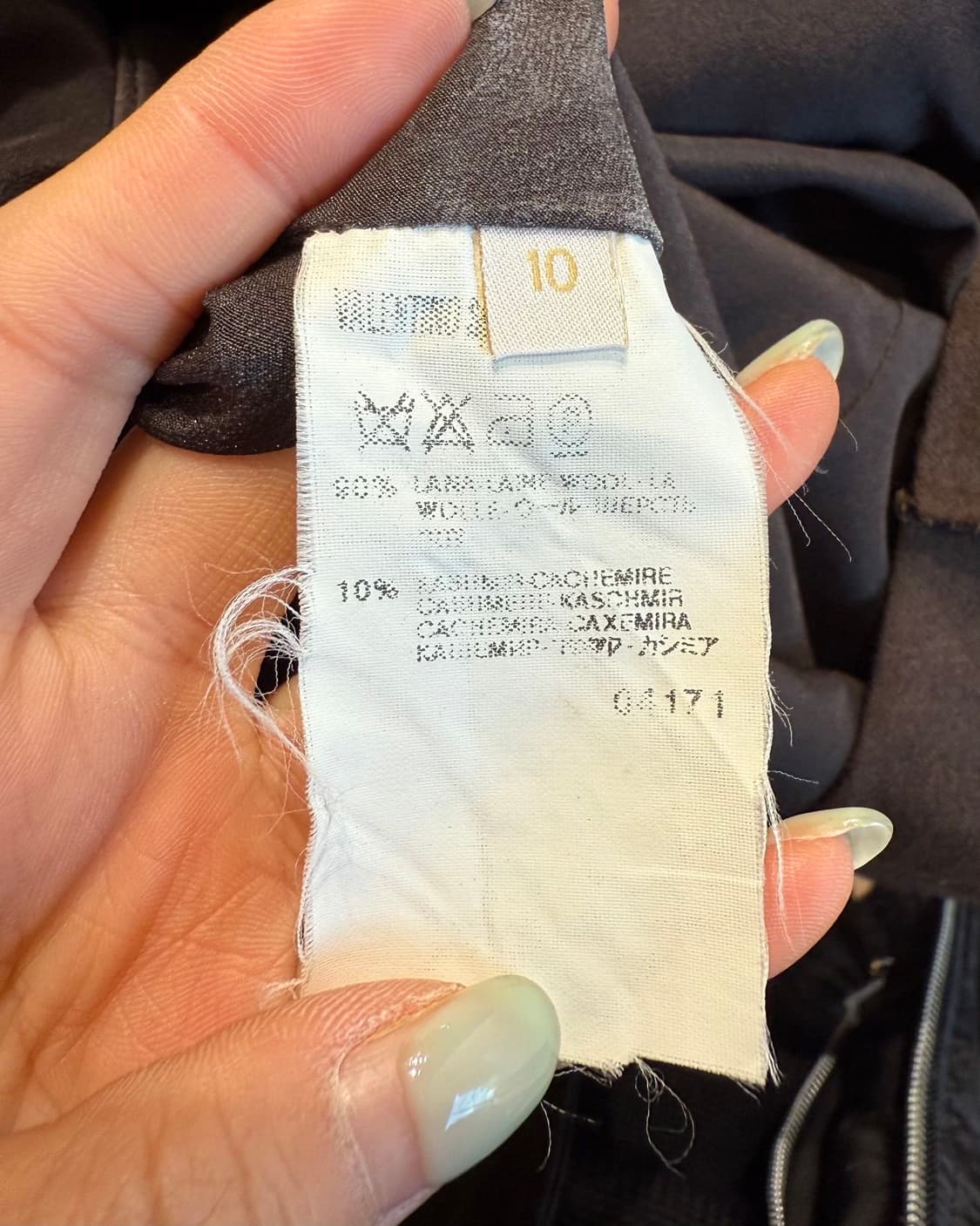 발렌티노 브라운 포켓 프릴 미디스커트  상품이미지9