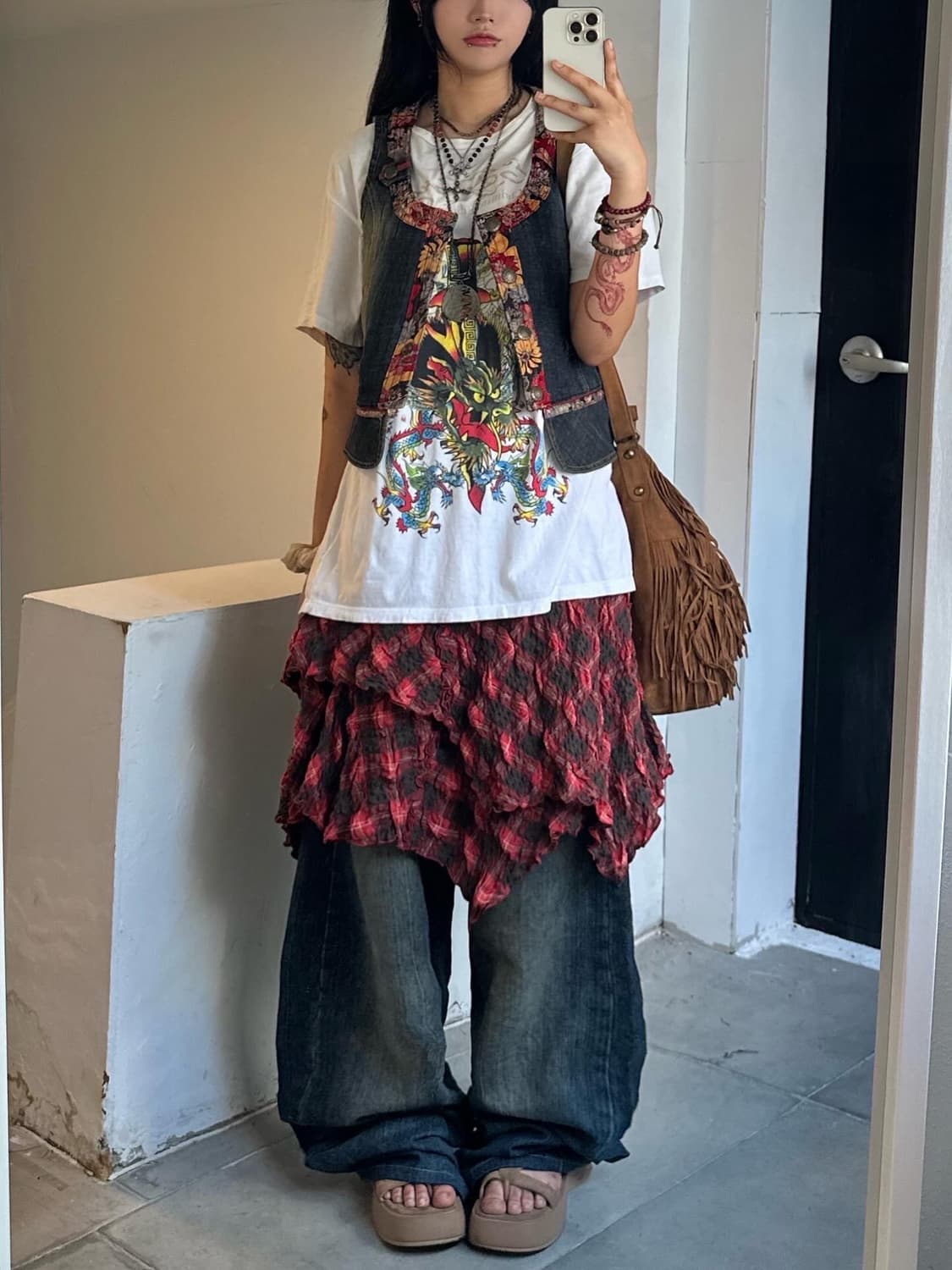 Ed Hardy Oriental Printed  Short Sleeve 상품이미지6