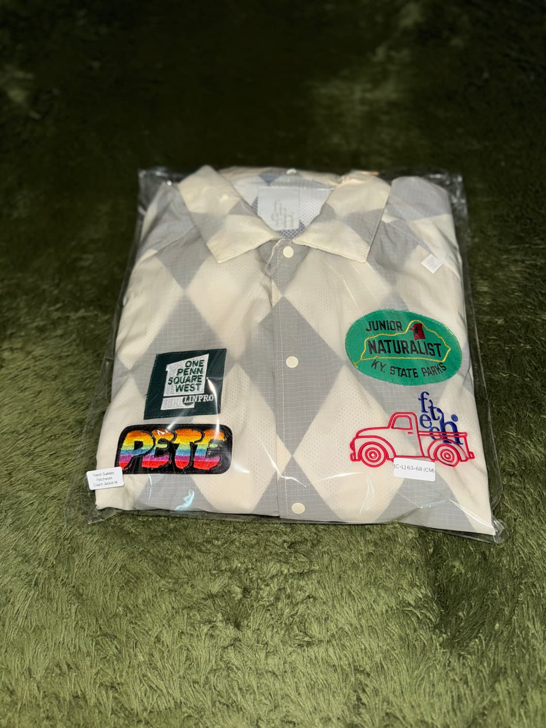 [M] FETCH 페치 선데이 패치워크 립스탑 코치 자켓 상품이미지10