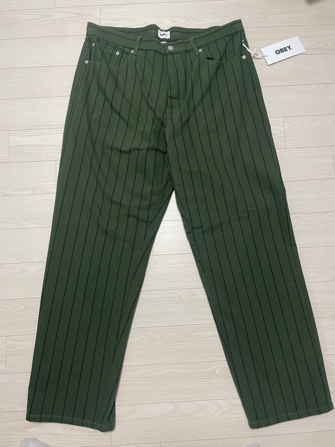 오베이 스트라이프 데님 새상품 상품이미지4