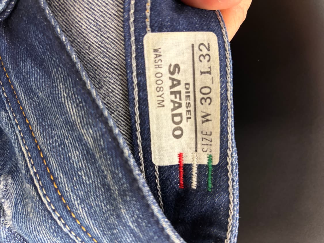 Diesel Safado denim 30 상품이미지9