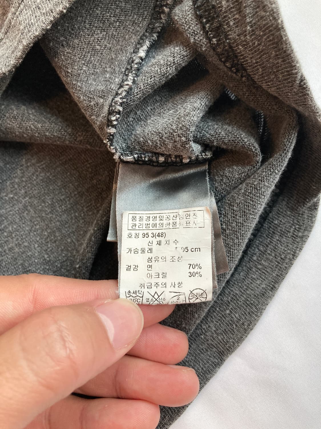 [48] 로버트겔러 Robert Geller 와팬 워싱 티셔츠  상품이미지5