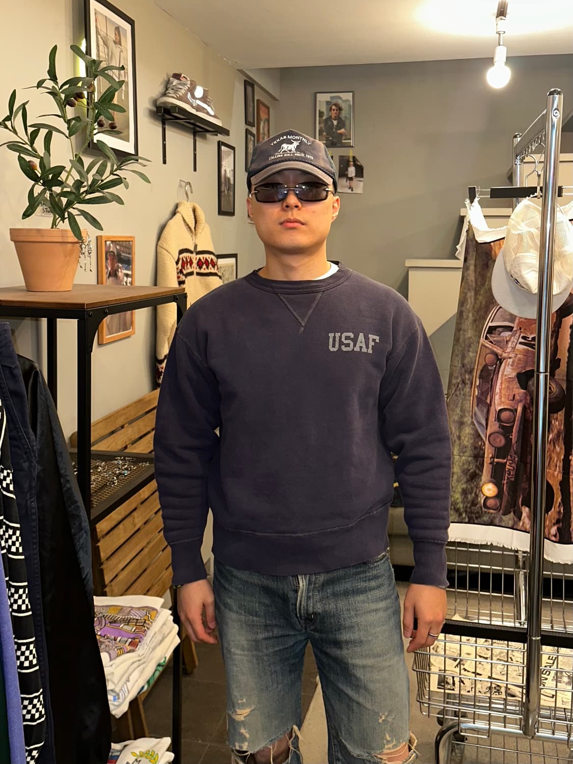 The Real Mccoy’s Mchill Sport USAF sweat 상품이미지1