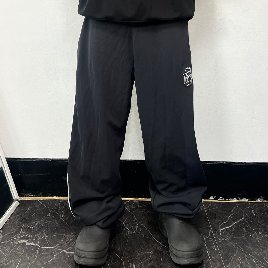 베드보이 사이드파이핑 와이드 트랙팬츠 상품이미지2