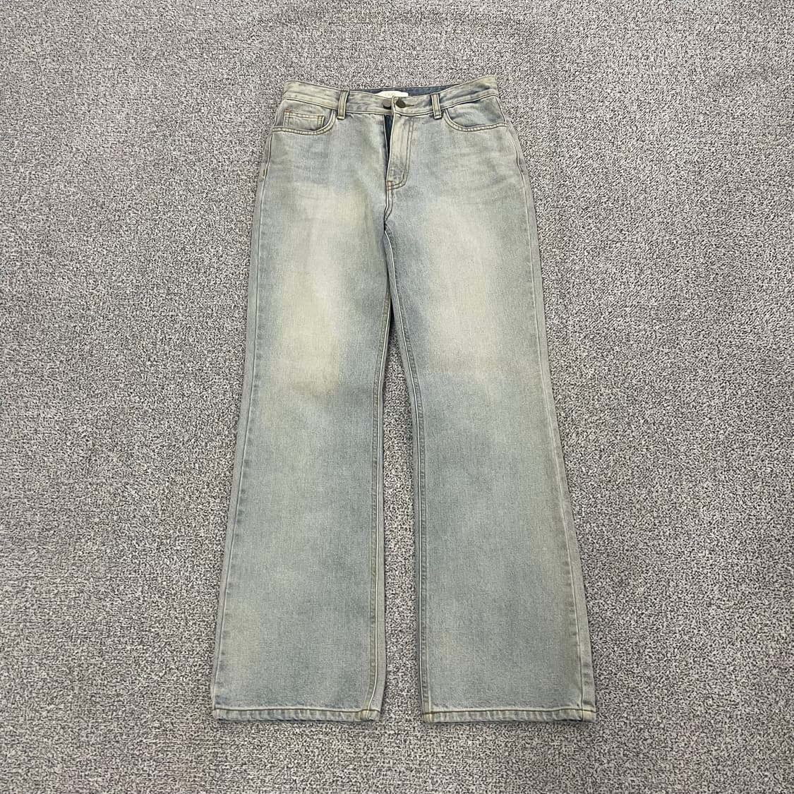 오르 와이드 부츠컷 데님팬츠 0126HS1 상품이미지1