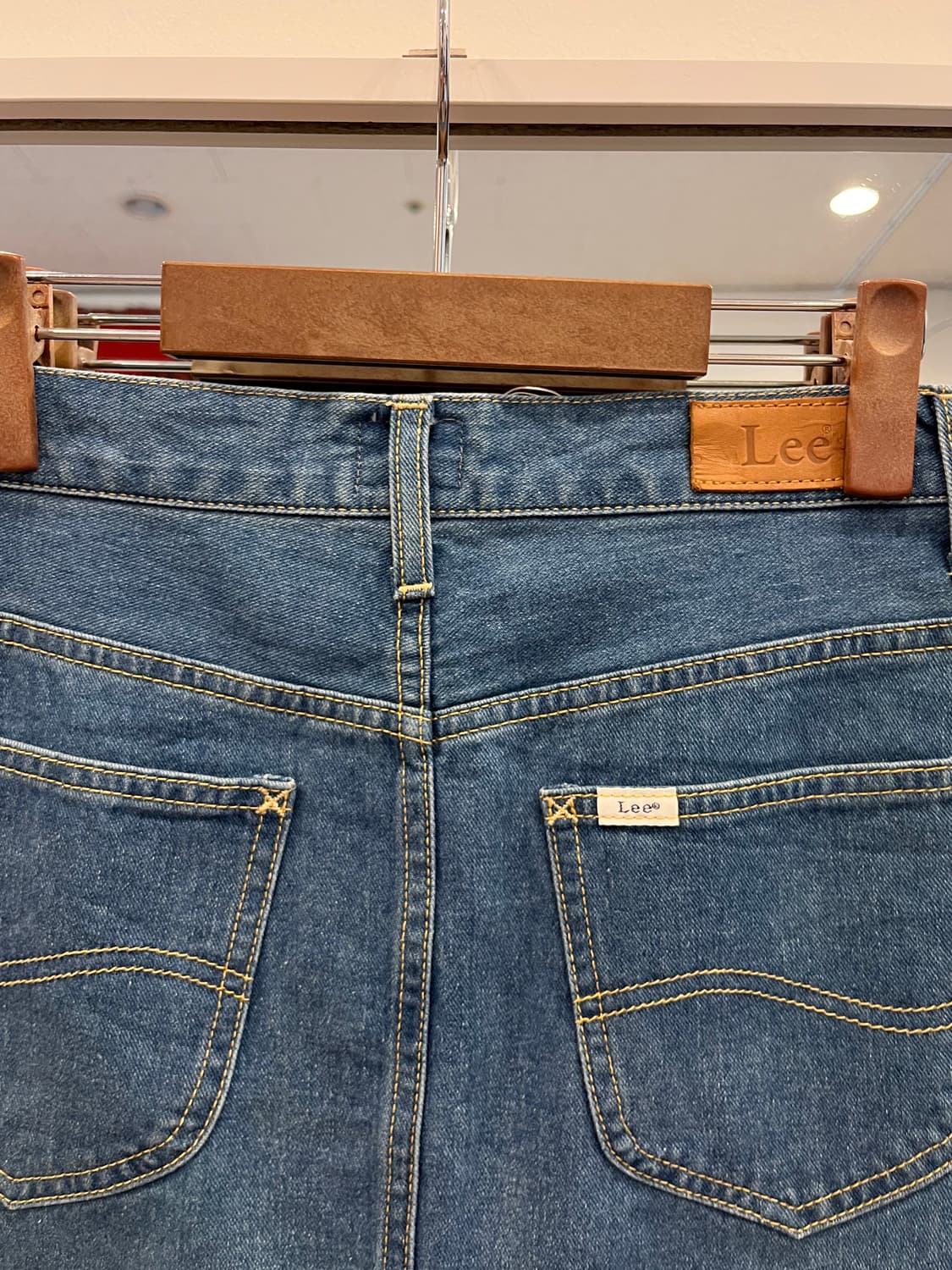 Lee 리 데님 스커트 (28inch) 상품이미지4