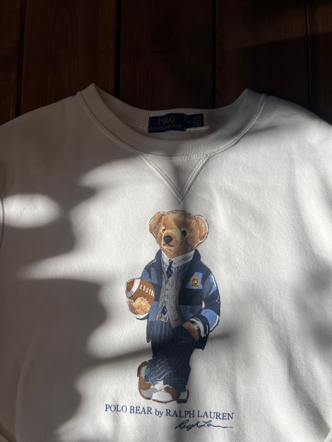 폴로 베어 크림 맨투맨 상품이미지7