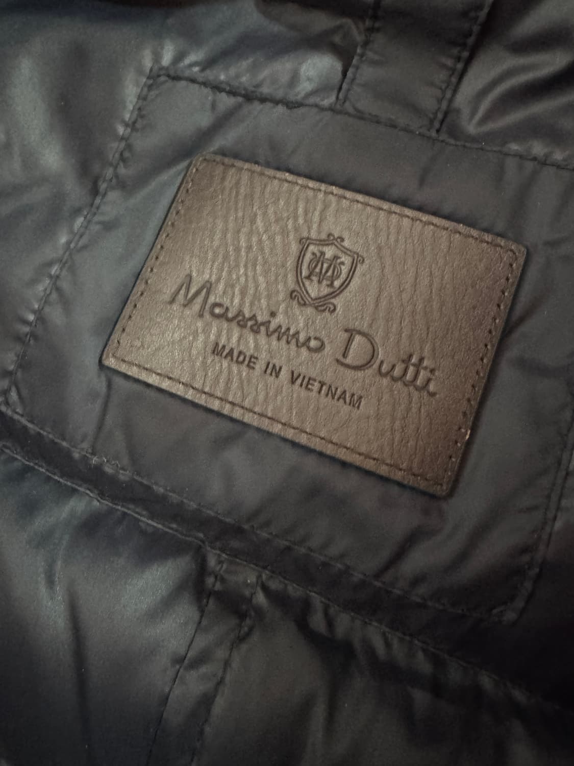 마시모두띠 고급 경량 패딩 자켓 L 블랙 상품이미지3