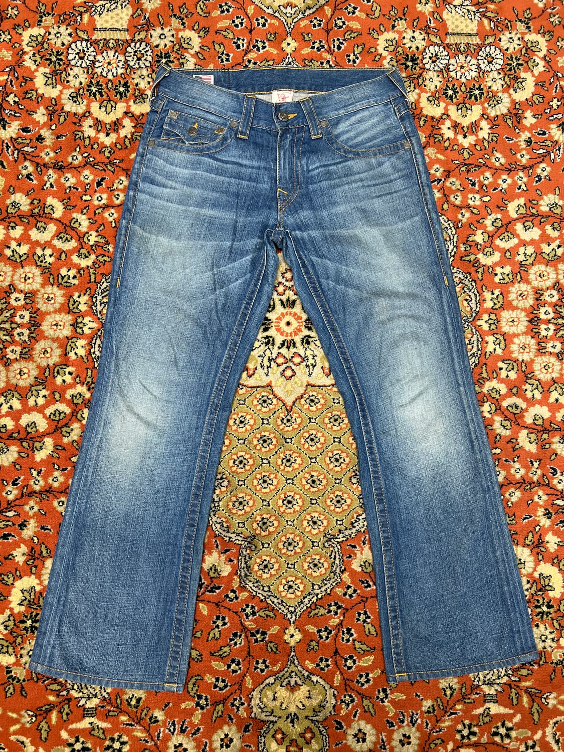 [31] 트루릴리전 부츠컷 데님 팬츠 라이트블루 상품이미지1