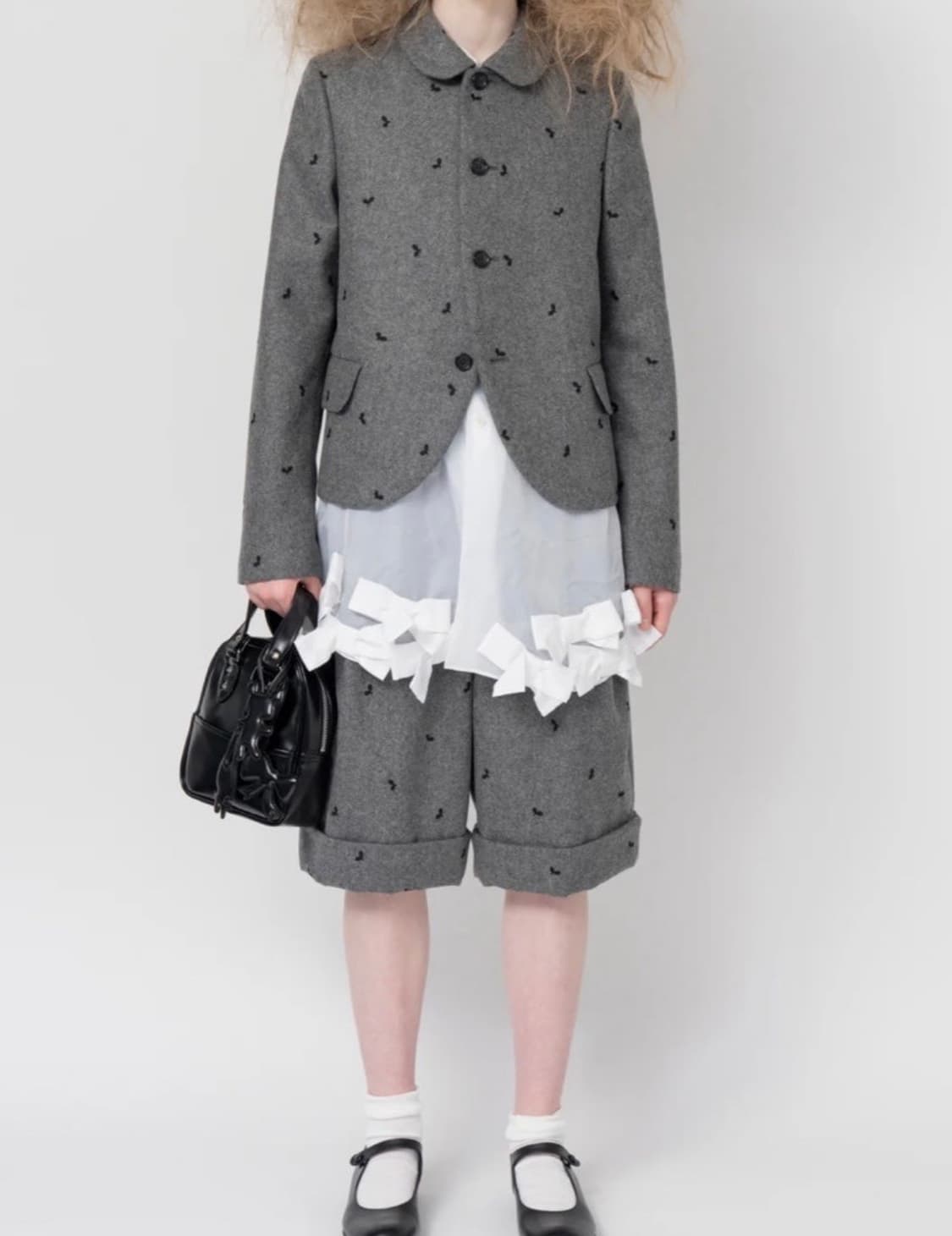 꼼데가르송 걸 참 미니 토트백 상품이미지1