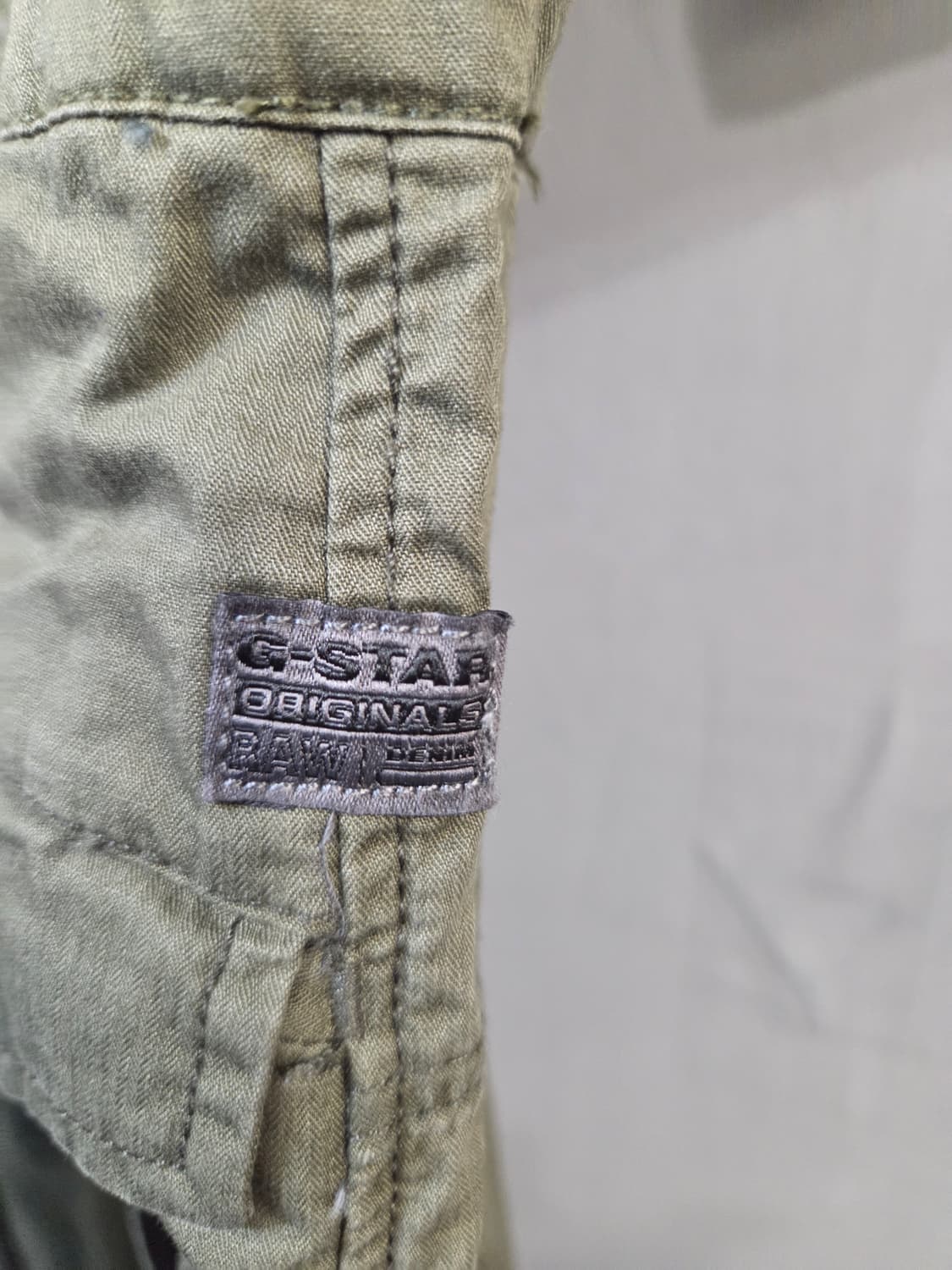 카키색 점프수트 작업복 스타일(S)남여공용 상품이미지8