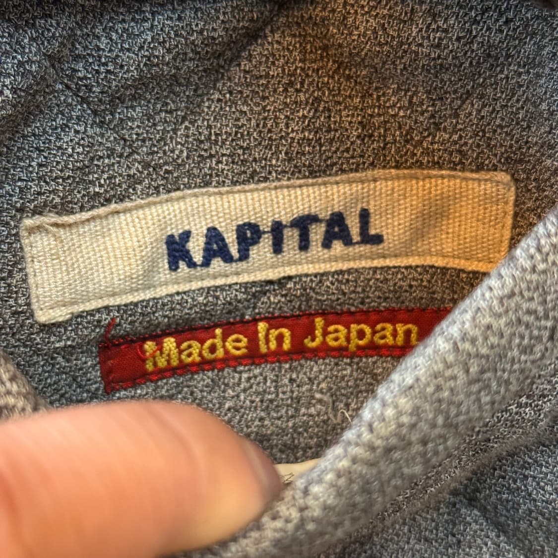 캐피탈 소가죽 트리밍 클래식 퀄팅 자켓 상품이미지8