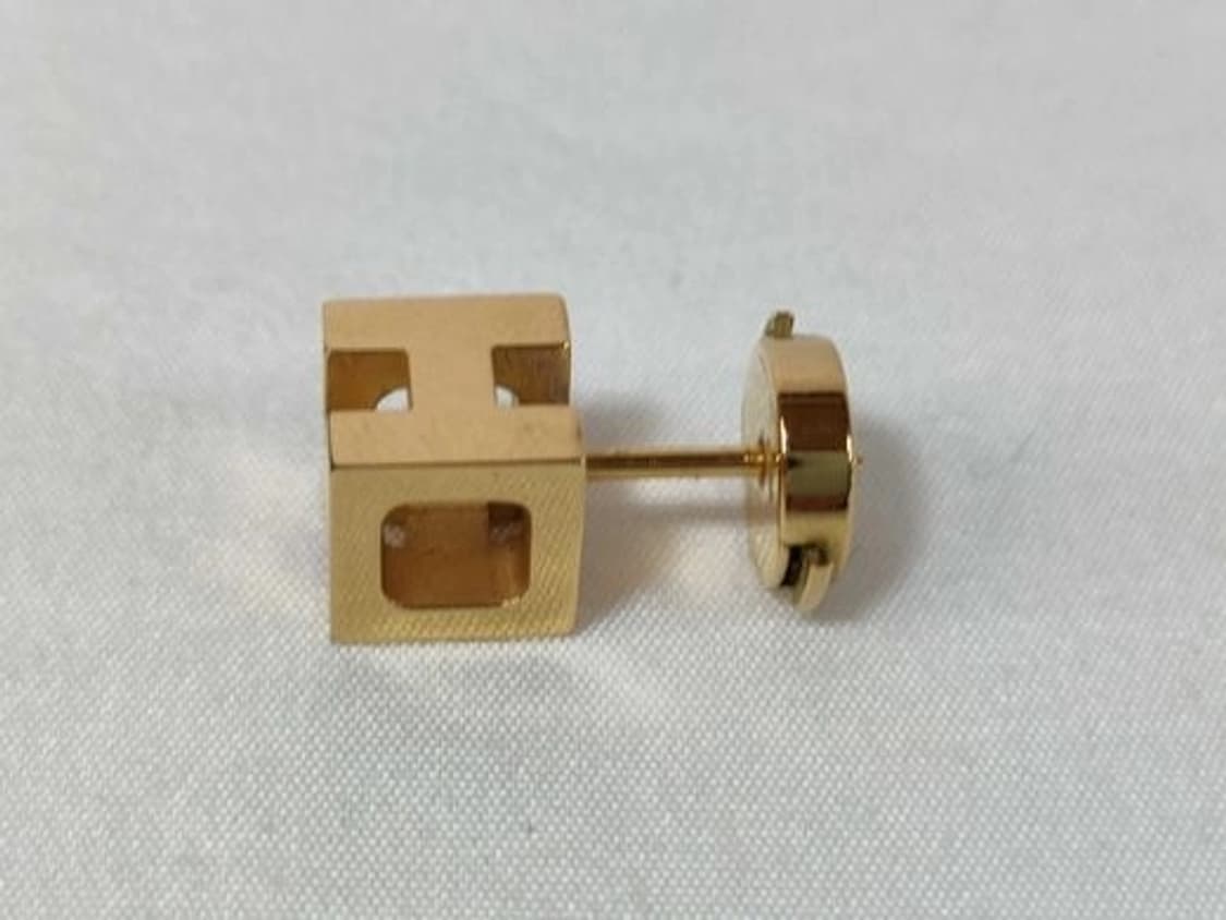 [S급 풀구성] 에르메스(HERMES) 카쥬 드 아쉬 H-큐브 이어링 상품이미지10