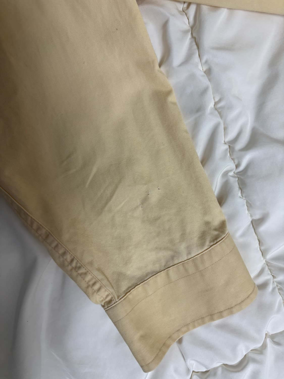 빈티지 폴로 루즈핏 셔츠 옐로우 xxl 상품이미지10