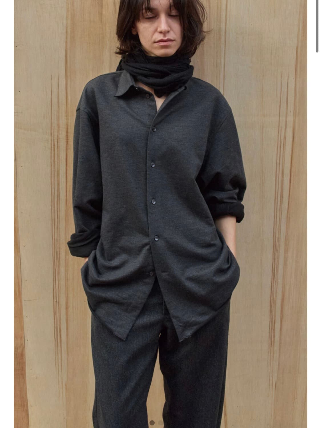 Mudule 머듈 oversized shirts 오버사이즈 셔츠 상품이미지1