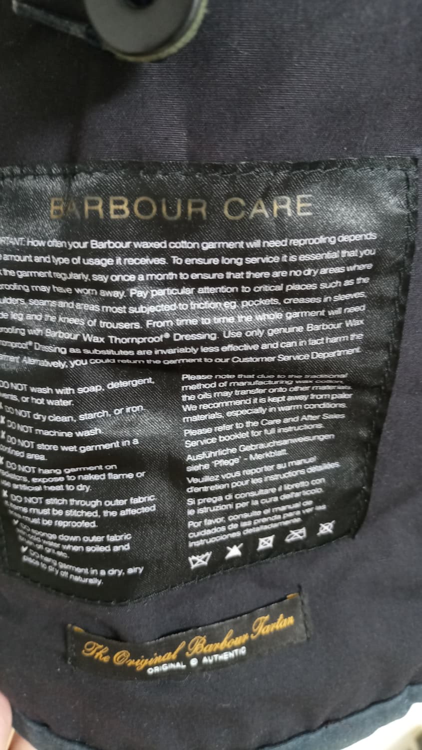 바버 x 노턴앤선즈 콜라보 왁스 자켓 (St. David) 상품이미지9