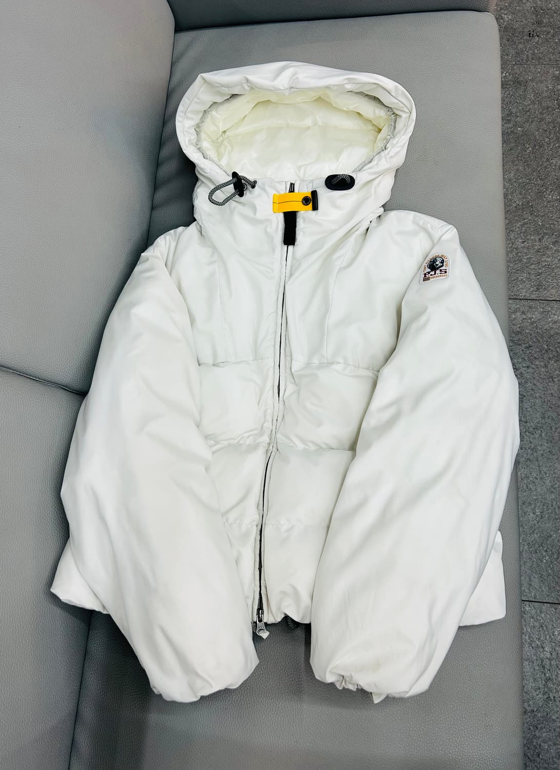 파라점퍼스 여성 화이트 헤비 패딩(S) 상품이미지2