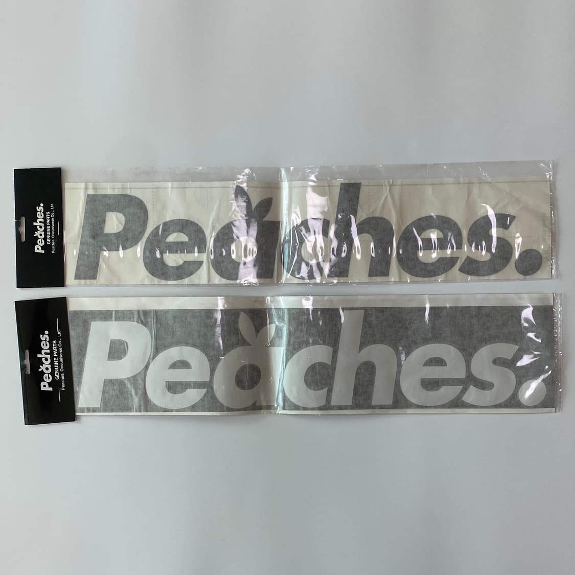🏎️ [Peaches.] 피치스 오리지널 블랙 데칼 [L] 상품이미지1