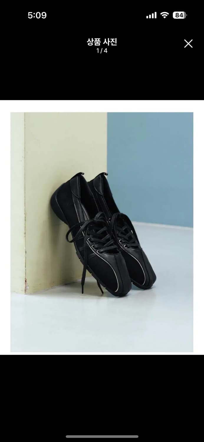 락피쉬웨더웨어 블리스 레이스업 스니커즈 블랙 상품이미지1