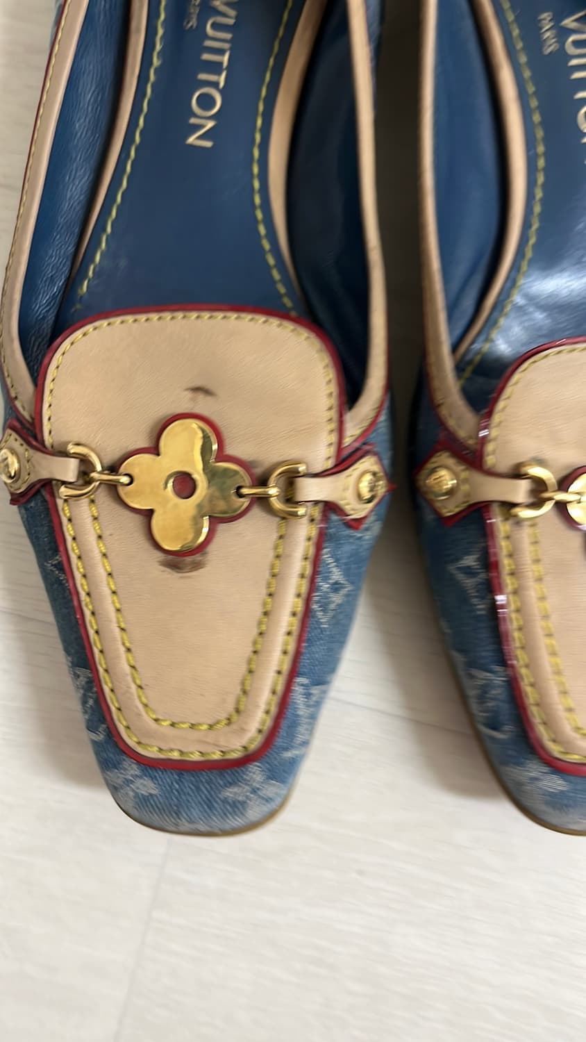 루이비통 여성 데님 로퍼 240 정품 상품이미지4