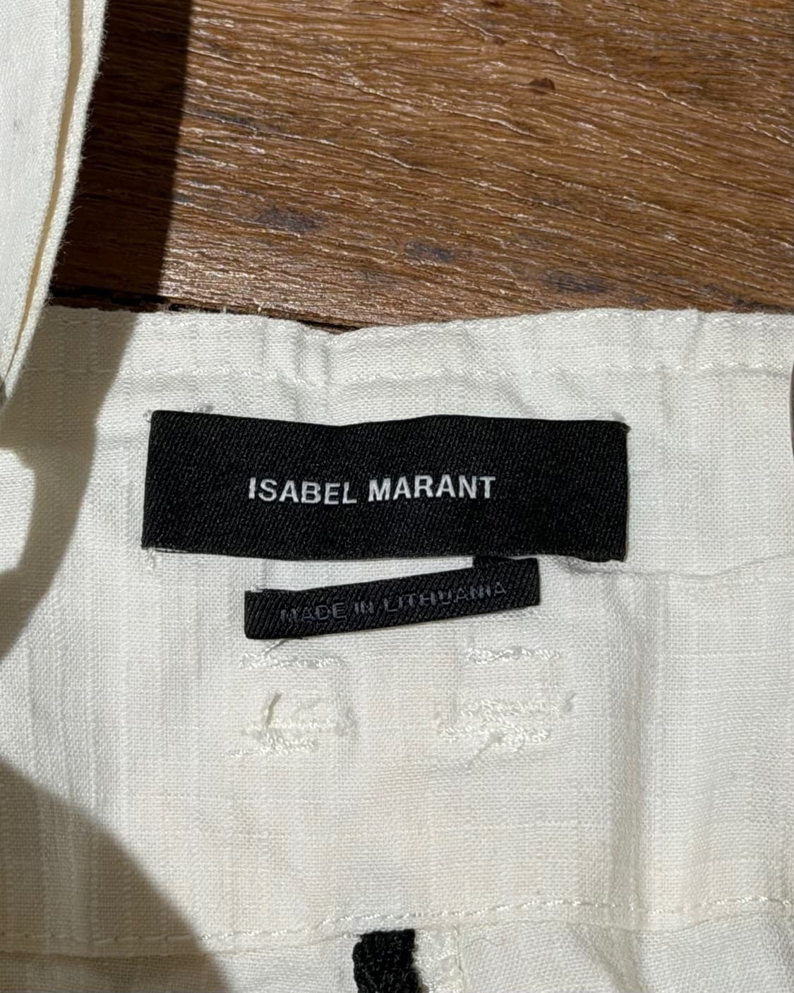 이자벨마랑 아이보리 서스펜더 팬츠 상품이미지6