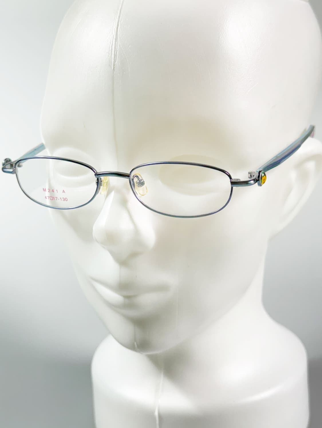 90s DISNEY 미키 슬림 오벌 메탈 프레임 빈티지 안경 상품이미지9