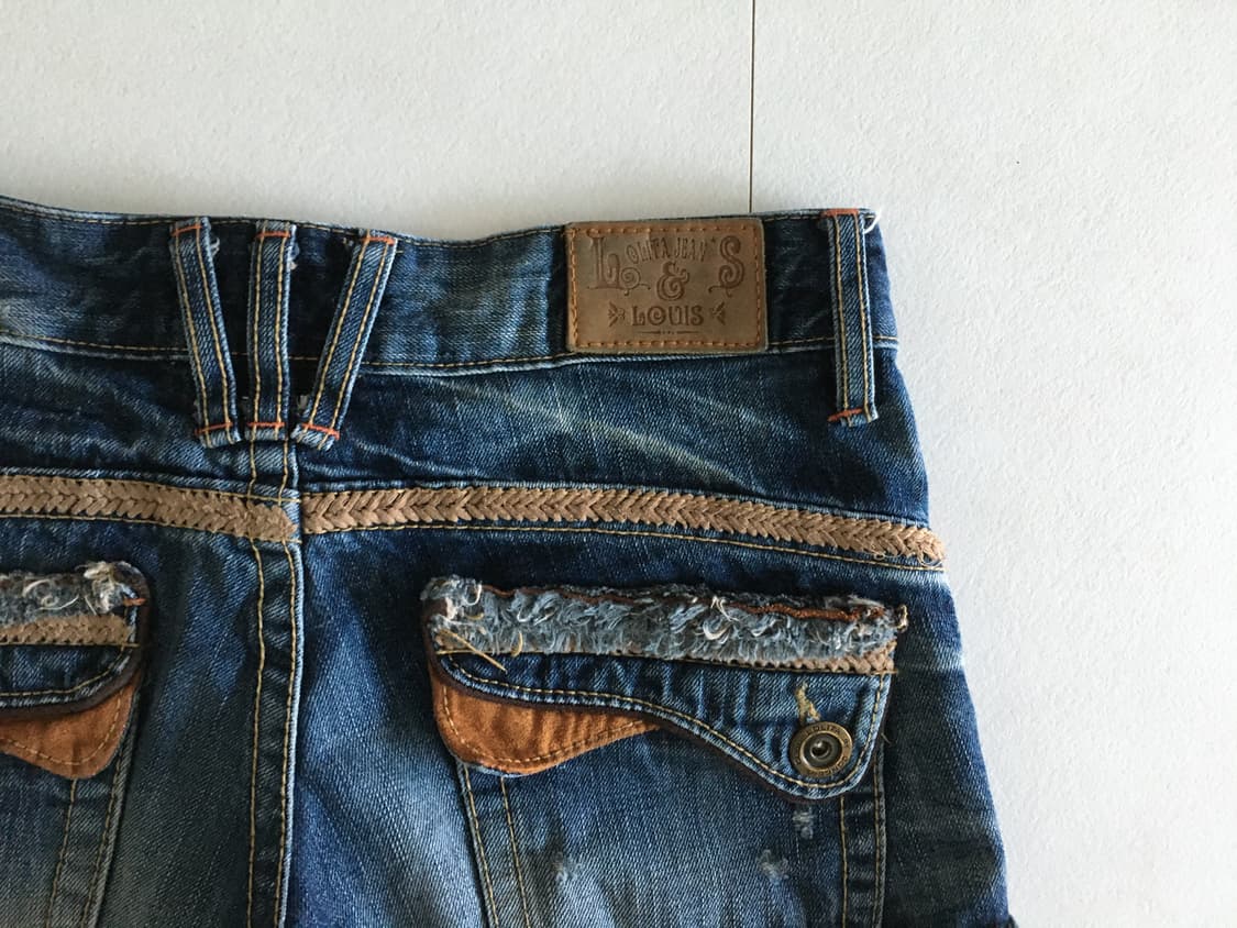 vintage denim shorts 상품이미지5
