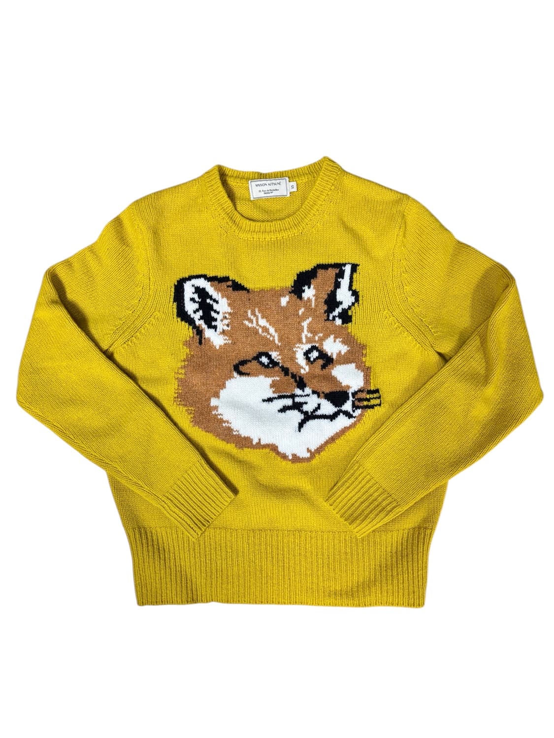 메종키츠네 폭스헤드 니트 xs 상품이미지1