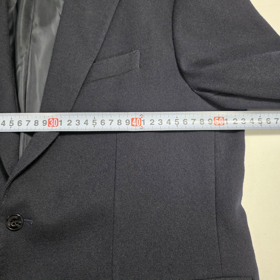 0777 포터리 POTTERY 울99% 네이비 자켓 블레이저 | 사이즈2 상품이미지4