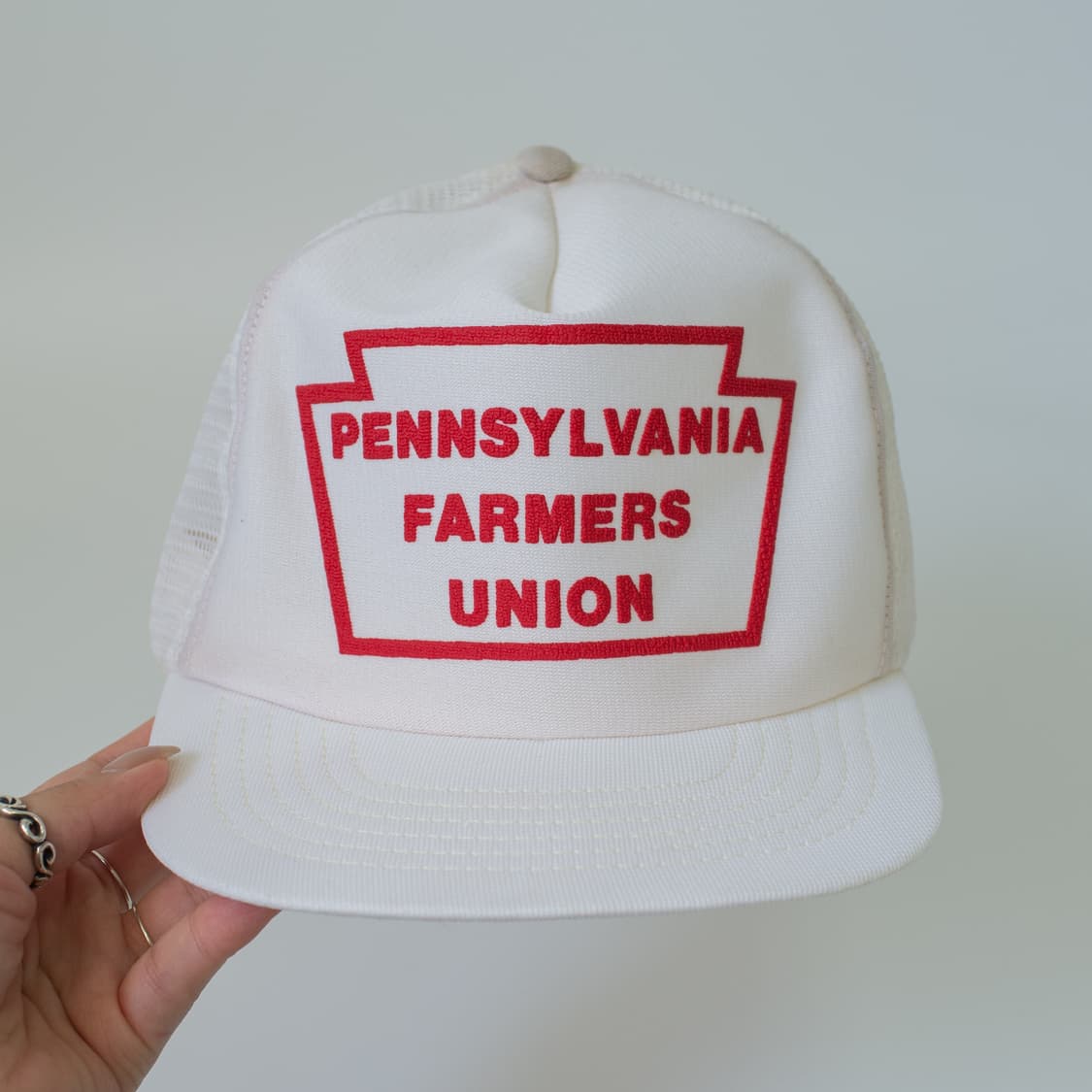 90s Vtg Trucker Hat 상품이미지5