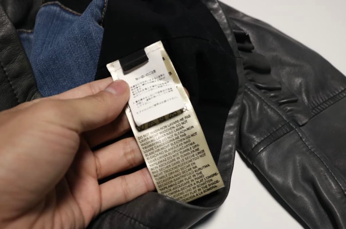 디젤 양가죽 레더 자켓 상품이미지7