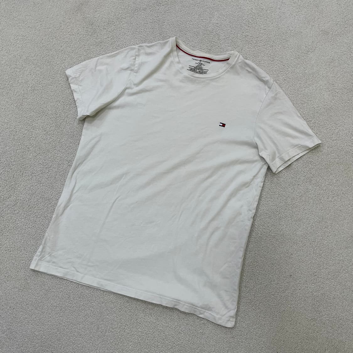 M 타미힐피거 스몰로고 반팔티 0415M 상품이미지1