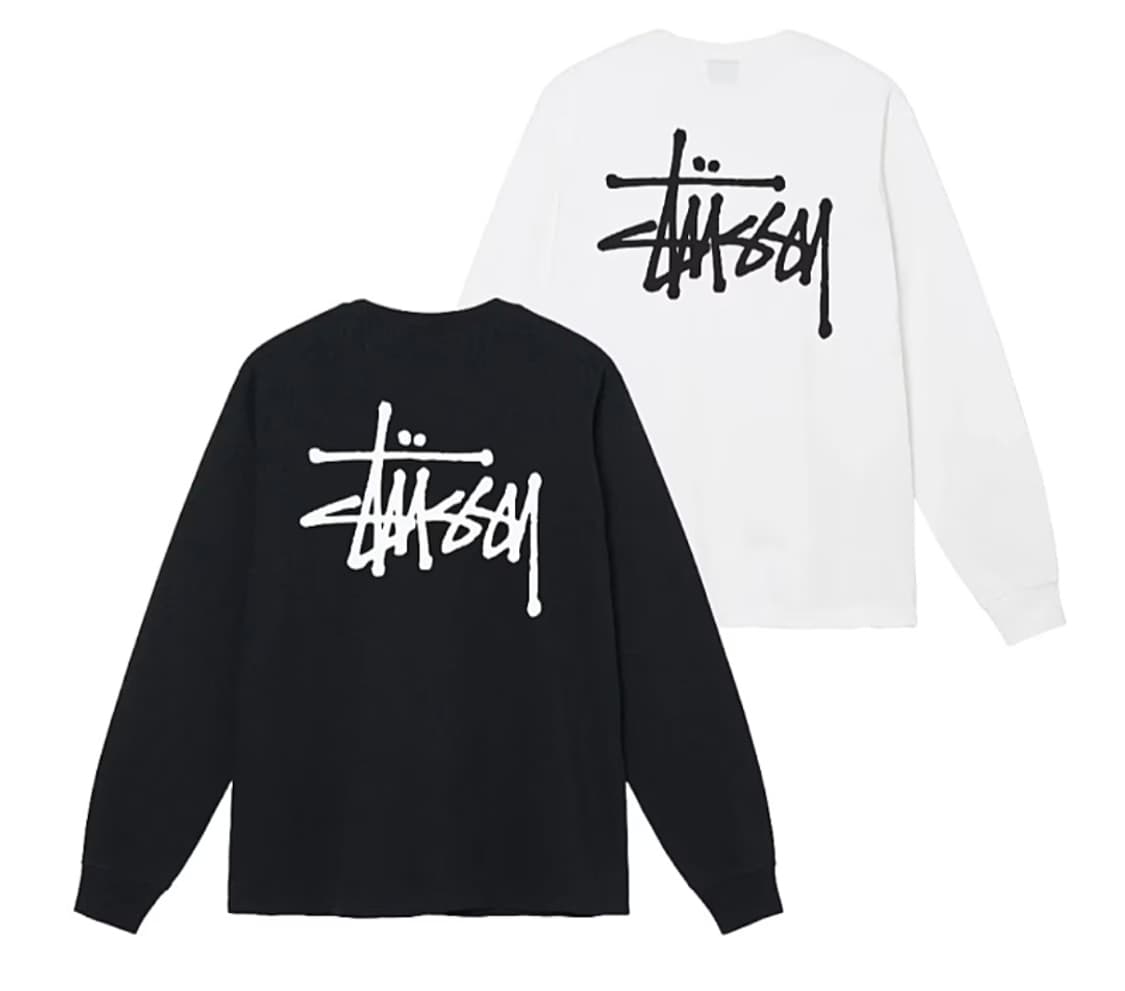 스투시 롱슬리브 결제창 상품이미지1