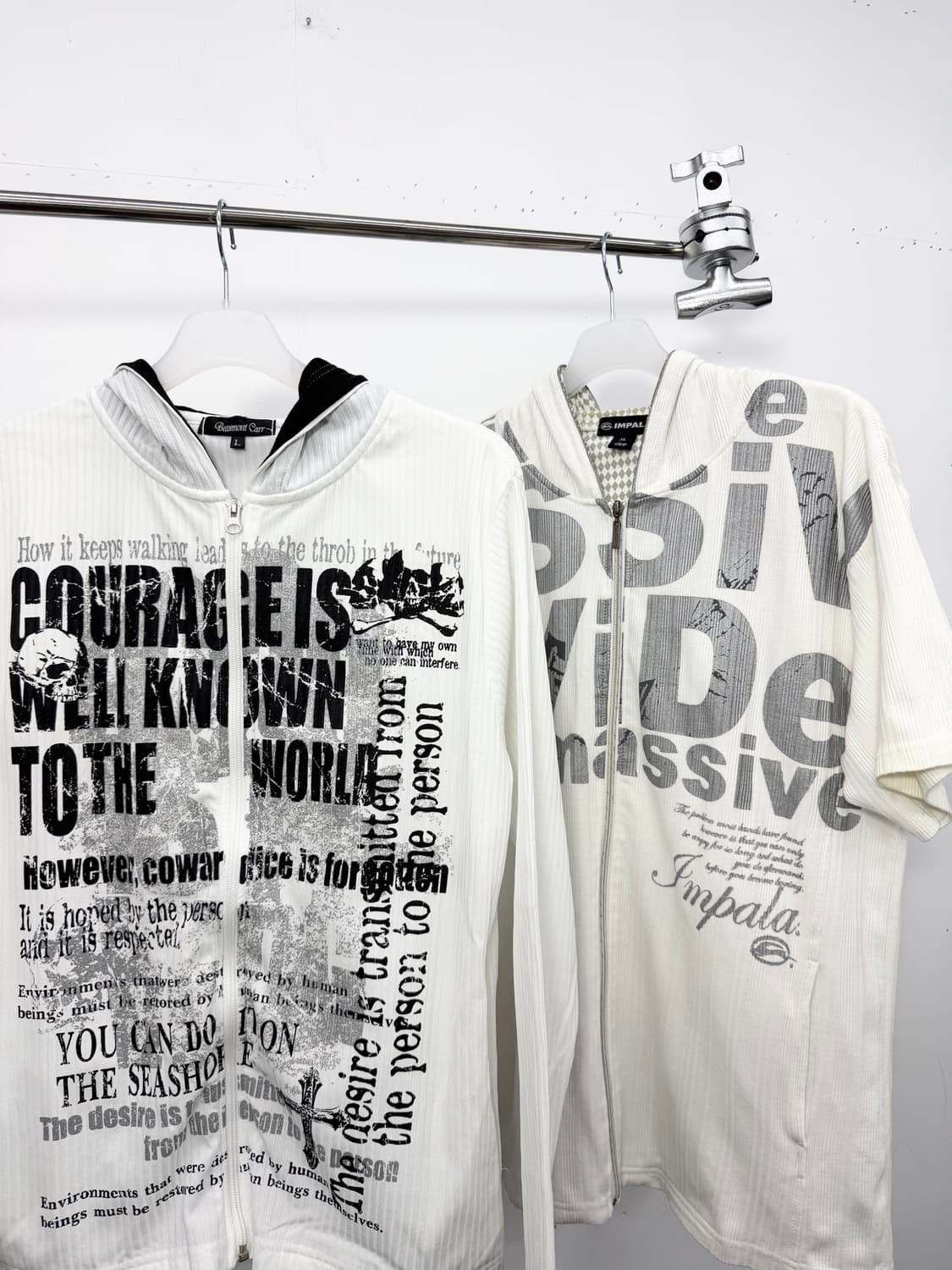 Beaumont Carr skull hoodie zip 상품이미지5
