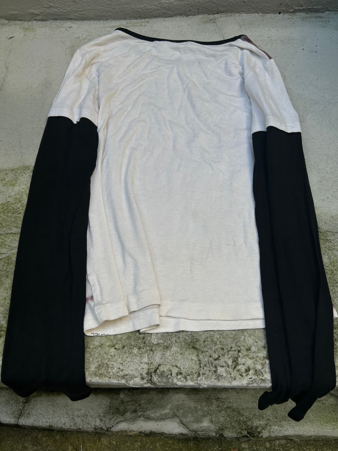 Jpn 00s guda 프린팅 y2k 롱슬리브 상품이미지4